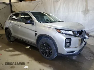 2022 Mitsubishi Outlander ES with VIN JA4ARUAU3NU021423, listed as a Copart auction lot 51933915 with 57,498 mi miles and Salvage title. Bid and sale history available at DreamBid. Image 4.