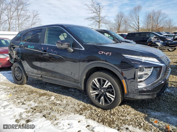 2023 Mitsubishi Eclipse Cross SE with VIN JA4ATWAA5PZ034750, listed as a Copart auction lot 42165255 with 36,316 mi miles and Salvage Title. Bid and sale history available at carsss.com. Image 4.