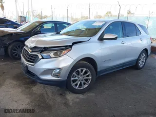 2020 Chevrolet Equinox LT with VIN 3GNAXUEV0LS524054, listed as a IAAI auction lot 41743009 with 91,794 mi miles. Bid and sale history available at carsss.com. Image 18.