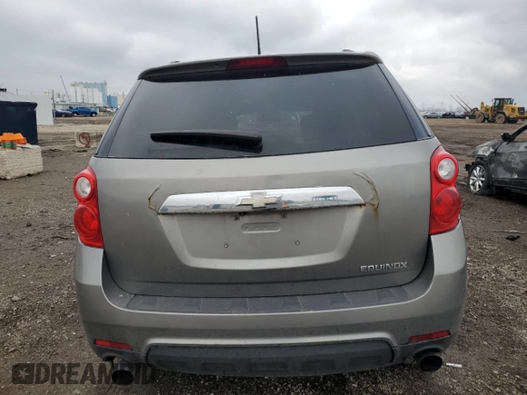 2012 Chevrolet Equinox 2LT with VIN 2GNFLNE51C6318845, listed as a Copart auction lot 51988355 with 156,861 mi miles and Salvage Title. Bid and sale history available at DreamBid. Image 6.