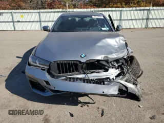 2023 BMW 5 Series M550i xDrive with VIN WBA13BK09PCN61839, listed as a Copart auction lot 76614694 with 16,279 mi miles and Salvage title. Bid and sale history available at DreamBid. Image 5.