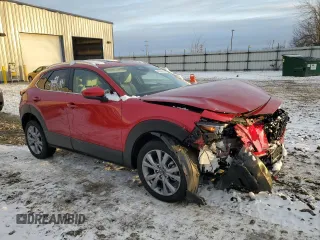 2024 Mazda CX-30 S Premium with VIN 3MVDMBDM9RM617646, listed as a Copart auction lot 43550105 with 11,041 mi miles and Salvage Title. Bid and sale history available at DreamBid. Image 4.