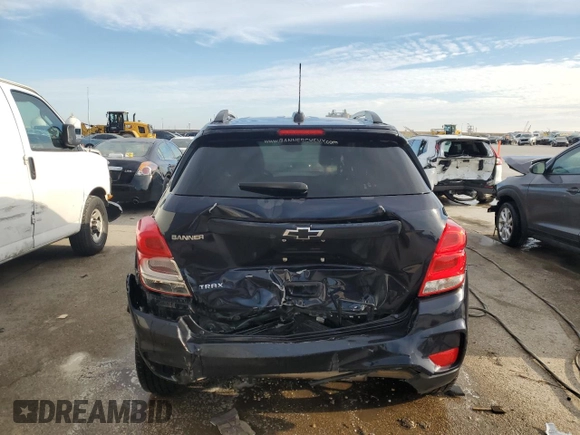 2022 Chevrolet Trax LT with VIN KL7CJLSM1NB516520, listed as a Copart auction lot 41574535 with 76,322 mi miles and Salvage Title. Bid and sale history available at carsss.com. Image 6.
