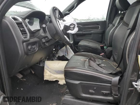 2023 Ram 2500 Laramie with VIN 3C6UR5FL9PG553507, listed as a Copart auction lot 69279114 with 0 mi miles and Salvage Title. Bid and sale history available at carsss.com. Image 7.