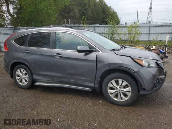 2014 Honda CR-V EX z VIN 2HKRM4H56EH129521, wystawiony jako Copart lot #55277995 z przebiegiem 160 573 mil mil oraz Czysty tytuł • Clean title. Historia ofert i sprzedaży dostępna na DreamBid. Obrazek 4.