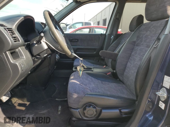 2002 Honda CR-V LX with VIN JHLRD68572C015341, listed as a Copart auction lot 81297734 with 174,567 mi miles and Salvage Title. Bid and sale history available at DreamBid. Image 7.