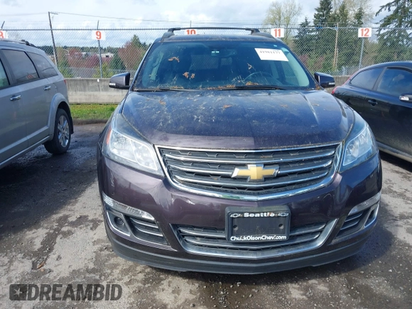 2016 Chevrolet Traverse LTZ with VIN 1GNKVJKDXGJ110887, listed as a IAAI auction lot 41981177 with 119,592 mi miles and . Bid and sale history available at DreamBid. Image 12.