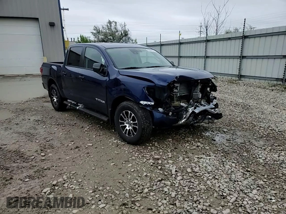 2024 Nissan Titan SV with VIN 1N6AA1EC8RN111919, listed as a Copart auction lot 62330195 with 1,866 mi miles and Salvage title. Bid and sale history available at DreamBid. Image 14.