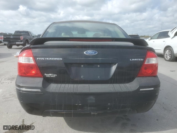 2006 Ford Five Hundred Limited with VIN 1FAFP25156G148444, listed as a Copart auction lot 49679845 with 141,317 mi miles and Clean Title. Bid and sale history available at carsss.com. Image 6.