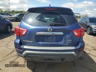 2019 Nissan Pathfinder SV with VIN 5N1DR2MM9KC583763, listed as a Copart auction lot 55849795 with 68,009 mi miles and Clean title. Bid and sale history available at DreamBid. Image 6.