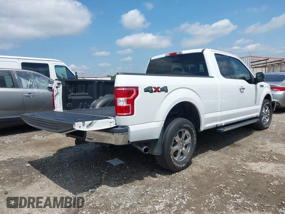 2018 Ford F-150 XL with VIN 1FTEX1EP9JFC22628, listed as a IAAI auction lot 42463357 with 93,331 mi miles and . Bid and sale history available at DreamBid. Image 4.