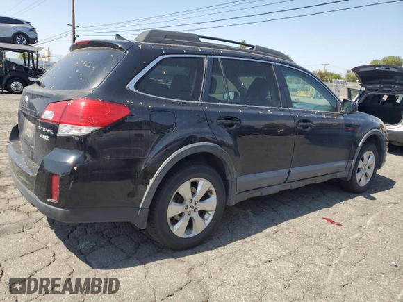 2012 Subaru Outback Limited with VIN 4S4BRBKC8C3256158, listed as a Copart auction lot 60720405 with 189,568 mi miles and Clean title. Bid and sale history available at DreamBid. Image 3.
