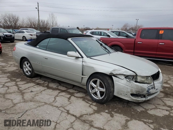 2002 Toyota Solara SE with VIN 2T1FF28P32C561579, listed as a Copart auction lot 85861854 with Not Provided miles and Salvage Title. Bid and sale history available at DreamBid. Image 4.