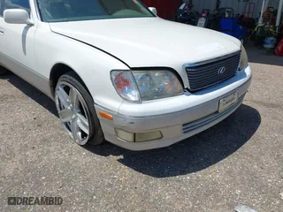 2000 Lexus LS 400 with VIN JT8BH28F0Y0167488, listed as a IAAI auction lot 41820518 with 278,656 mi miles. Bid and sale history available at carsss.com. Image 6.