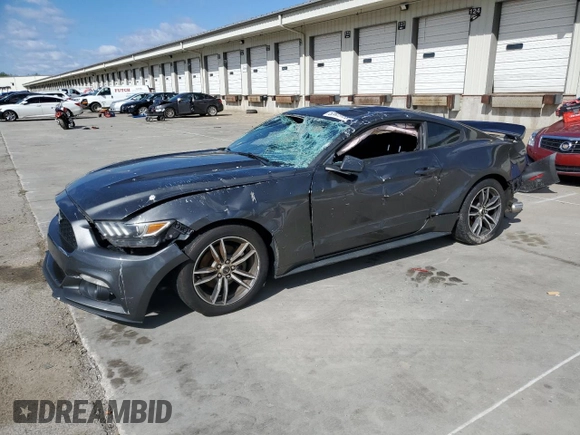 2017 Ford Mustang EcoBoost with VIN 1FA6P8TH6H5305884, listed as a Copart auction lot 52672735 with 159,381 mi miles and Salvage title. Bid and sale history available at DreamBid. Image 1.