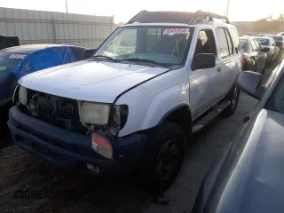 2001 Nissan Xterra XE with VIN 5N1ED28Y11C514452, listed as a Copart auction lot 86453934 with 207,391 mi miles and Non Repairable. Bid and sale history available at carsss.com. Image 1.