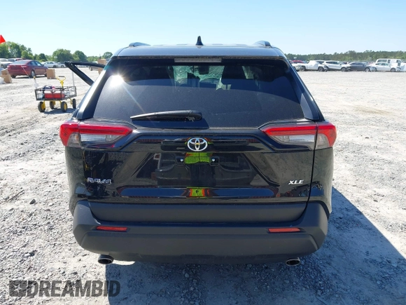 2025 Toyota RAV4 XLE with VIN 2T3W1RFV1SC307210, listed as a IAAI auction lot 42029879 with 1 mi miles. Bid and sale history available at carsss.com. Image 15.