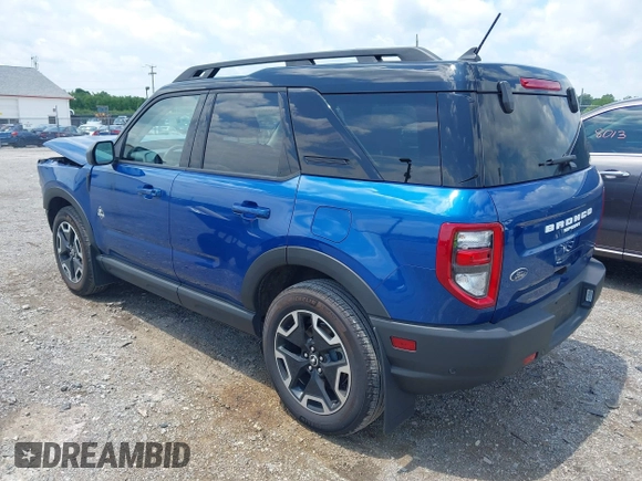 2024 Ford Bronco Sport Outer Banks with VIN 3FMCR9C64RRE54350, listed as a IAAI auction lot 42744462 with 5,971 mi miles and . Bid and sale history available at DreamBid. Image 3.