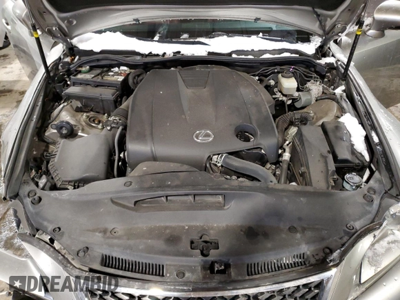 2015 Lexus IS 250 with VIN JTHBF1D24F5048491, listed as a Copart auction lot 45136665 with 129,221 mi miles and Salvage Title. Bid and sale history available at DreamBid. Image 11.