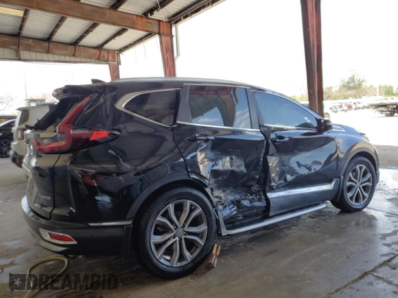2020 Honda CR-V Touring with VIN 5J6RW1H92LL005728, listed as a Copart auction lot 51452815 with 0 mi miles and Non Repairable. Bid and sale history available at carsss.com. Image 3.