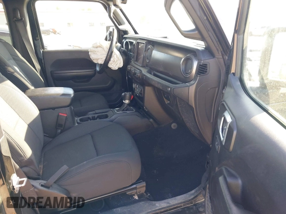 2021 Jeep Wrangler Sport S with VIN 1C4HJXAG6MW744998, listed as a IAAI auction lot 42170965 with 59,373 mi miles and . Bid and sale history available at DreamBid. Image 5.