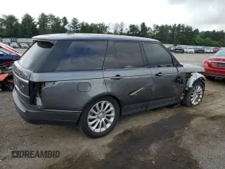 2018 Land Rover Range Rover HSE z VIN SALGS2RK7JA382430, wystawiony jako Copart lot #63055095 z przebiegiem 117 235 mil mil oraz Szkoda całkowita • Salvage title. Historia ofert i sprzedaży dostępna na DreamBid. Obrazek 3.