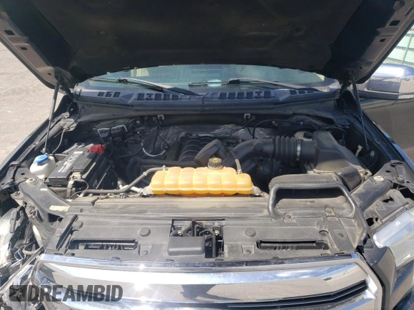 2015 Ford F-150 XLT with VIN 1FTEW1EF2FKE26597, listed as a Copart auction lot 58212385 with 123,756 mi miles and Salvage title. Bid and sale history available at DreamBid. Image 11.