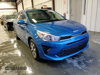 2022 Kia Rio LX with VIN 3KPA24AD3NE497373, listed as a Copart auction lot 84286184 with 27,628 mi miles and Salvage Title. Bid and sale history available at carsss.com. Image 11.