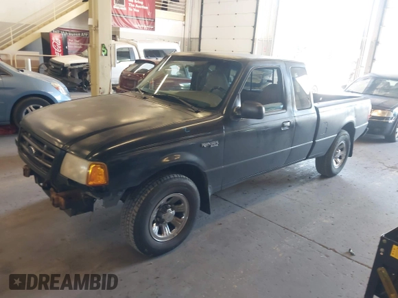 2001 Ford Ranger XLT Appearance with VIN 1FTYR14E51PA38398, listed as a IAAI auction lot 40142183 with 220,681 mi miles. Bid and sale history available at carsss.com. Image 17.