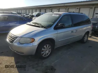 2007 Chrysler Town & Country LWB Touring with VIN 2A4GP54L47R184638, listed as a Copart auction lot 77556964 with 186,942 mi miles and Salvage Title. Bid and sale history available at carsss.com. Image 1.