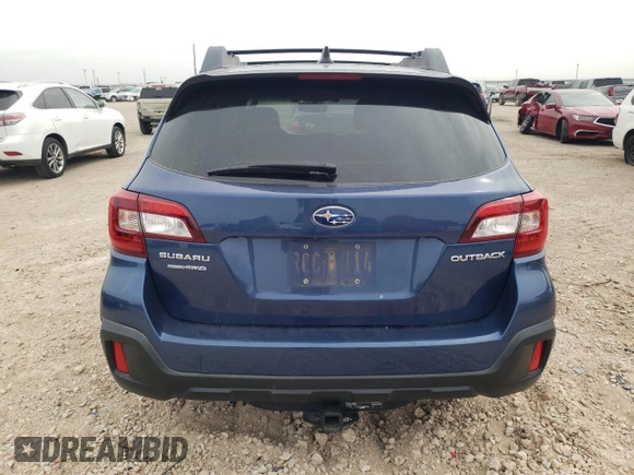 2019 Subaru Outback Premium with VIN 4S4BSAFC1K3328082, listed as a Copart auction lot 50926195 with 96,072 mi miles and Salvage Title. Bid and sale history available at DreamBid. Image 6.