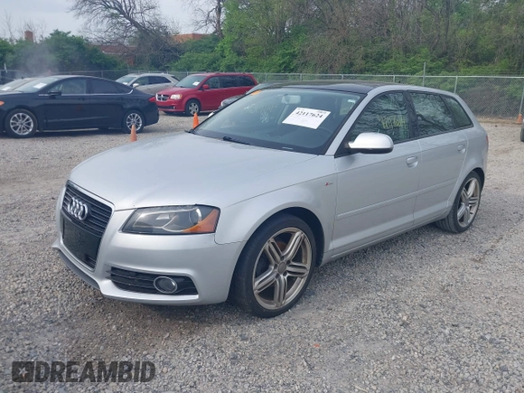 2011 Audi A3 2.0 TDI Premium Plus with VIN WAUKJAFM0BA010236, listed as a IAAI auction lot 42117624 with 159,658 mi miles. Bid and sale history available at carsss.com. Image 2.
