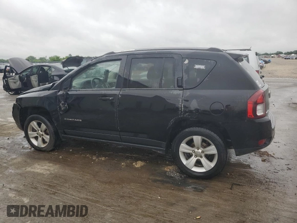 2017 Jeep Compass High Altitude with VIN 1C4NJDEB7HD210216, listed as a Copart auction lot 56541085 with 94,397 mi miles and Salvage title. Bid and sale history available at DreamBid. Image 2.