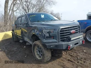 2017 Ford F-150 XL with VIN 1FTFW1EG6HKE03209, listed as a IAAI auction lot 41672184 with 116,078 mi miles. Bid and sale history available at carsss.com. Image 6.