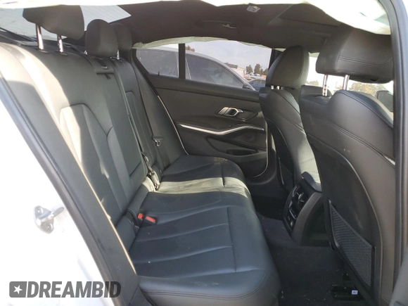 2020 BMW 3 Series 330i with VIN WBA5R1C05LFJ05290, listed as a Copart auction lot 48253655 with Not Provided miles and Salvage Title. Bid and sale history available at DreamBid. Image 10.
