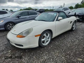 2000 Porsche Boxster with VIN WP0CA2984YU627108, listed as a Copart auction lot 65064575 with 124,987 mi miles and Clean title. Bid and sale history available at DreamBid. Image 1.