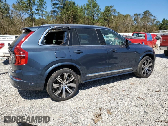 2024 Volvo XC90 Ultimate Bright Theme with VIN YV4062PF5R1211140, listed as a Copart auction lot 75179254 with 1,159 mi miles and Salvage Title. Bid and sale history available at carsss.com. Image 3.