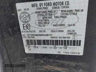 2008 Ford Ranger XLT z VIN 1FTZR45E68PA28171, wystawiony jako IAAI lot #41284785 z przebiegiem 77 389 mil mil oraz . Historia ofert i sprzedaży dostępna na DreamBid. Obrazek 9.