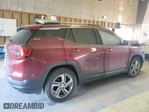 2018 GMC Terrain SLE with VIN 3GKALMEX4JL248415, listed as a Copart auction lot 44220325 with 92,737 mi miles and Salvage Title. Bid and sale history available at carsss.com. Image 3.