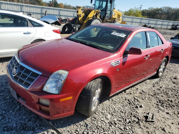 2008 Cadillac STS RWD w/1SB with VIN 1G6DK67V880214071, listed as a Copart auction lot 82239574 with 208,885 mi miles and Salvage Title. Bid and sale history available at carsss.com. Image 2.
