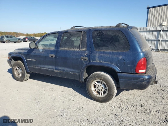 2000 Dodge Durango with VIN 1B4HS28Z5YF187169, listed as a Copart auction lot 77848324 with 226,029 mi miles and Salvage Title. Bid and sale history available at carsss.com. Image 2.