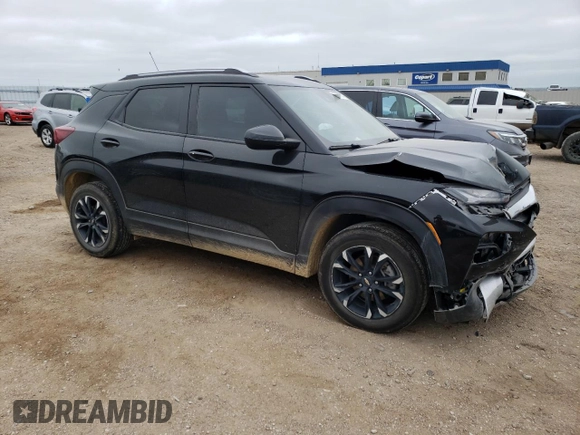 2022 Chevrolet TrailBlazer LT with VIN KL79MPSL2NB083869, listed as a Copart auction lot 66337784 with 42,888 mi miles and Salvage Title. Bid and sale history available at DreamBid. Image 4.