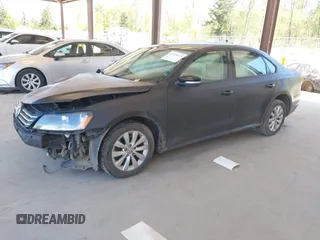 2015 Volkswagen Passat 1.8T Limited Edition with VIN 1VWAT7A36FC054484, listed as a IAAI auction lot 42078125 with 119,550 mi miles. Bid and sale history available at carsss.com. Image 2.
