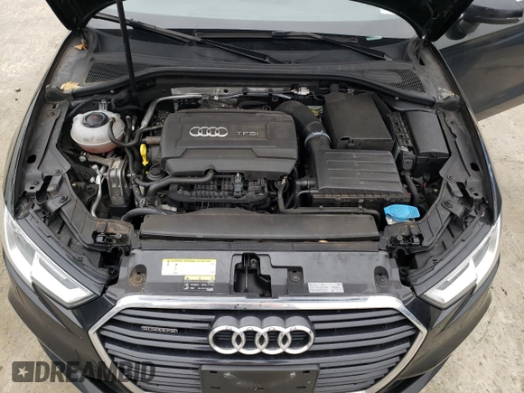 2018 Audi A3 Sedan Premium Plus with VIN WAUJ8GFFXJ1045764, listed as a Copart auction lot 47725344 with 44,943 mi miles. Bid and sale history available at carsss.com. Image 11.