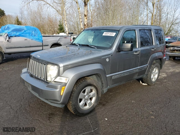 2012 Jeep Liberty Sport Latitude with VIN 1C4PJMAK5CW209254, listed as a Copart auction lot 46091505 with 136,801 mi miles and Salvage Title. Bid and sale history available at carsss.com. Image 1.