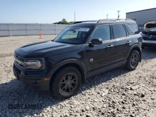 2021 Ford Bronco Sport Big Bend with VIN 3FMCR9B60MRA57387, listed as a Copart auction lot 60787565 with 106,927 mi miles and Salvage title. Bid and sale history available at DreamBid. Image 1.