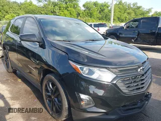 2021 Chevrolet Equinox LT z VIN 2GNAXKEV4M6135387, wystawiony jako IAAI lot #42275960 z przebiegiem 80 602 mil mil oraz . Historia ofert i sprzedaży dostępna na DreamBid. Obrazek 1.