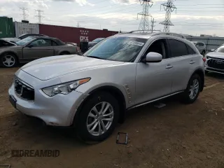 2011 Infiniti FX35 with VIN JN8AS1MW5BM140225, listed as a Copart auction lot 67499044 with 0 mi miles and Salvage Title. Bid and sale history available at carsss.com. Image 1.