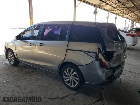 2012 Mazda 5 Sport with VIN JM1CW2BL6C0115463, listed as a Copart auction lot 44831504 with 90,207 mi miles and Salvage Title. Bid and sale history available at DreamBid. Image 2.