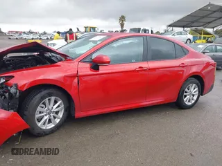 2025 Toyota Camry LE with VIN 4T1DAACK1SU048163, listed as a IAAI auction lot 41792637 with Not Provided miles and . Bid and sale history available at DreamBid. Image 14.